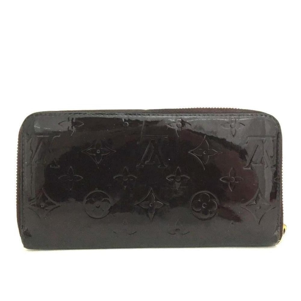 Louis Vuitton Wallet Long Patent Zippy Zip Around Enamel Leather Verni - Picture 4 of 8